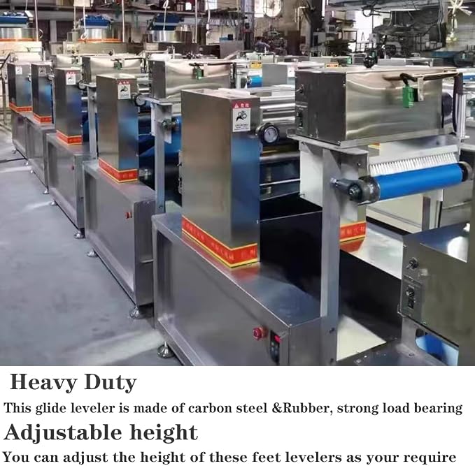 Heavy Duty Leg levelers , Leveling Legs 2.36" Dia Base, Adjustable feet - Image 7