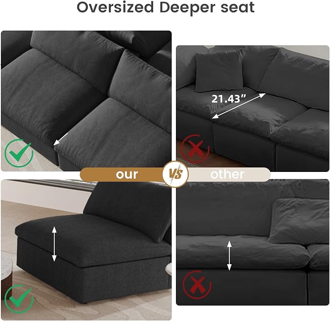 Cloud Couch Modular Sectional Sofa - Image 8