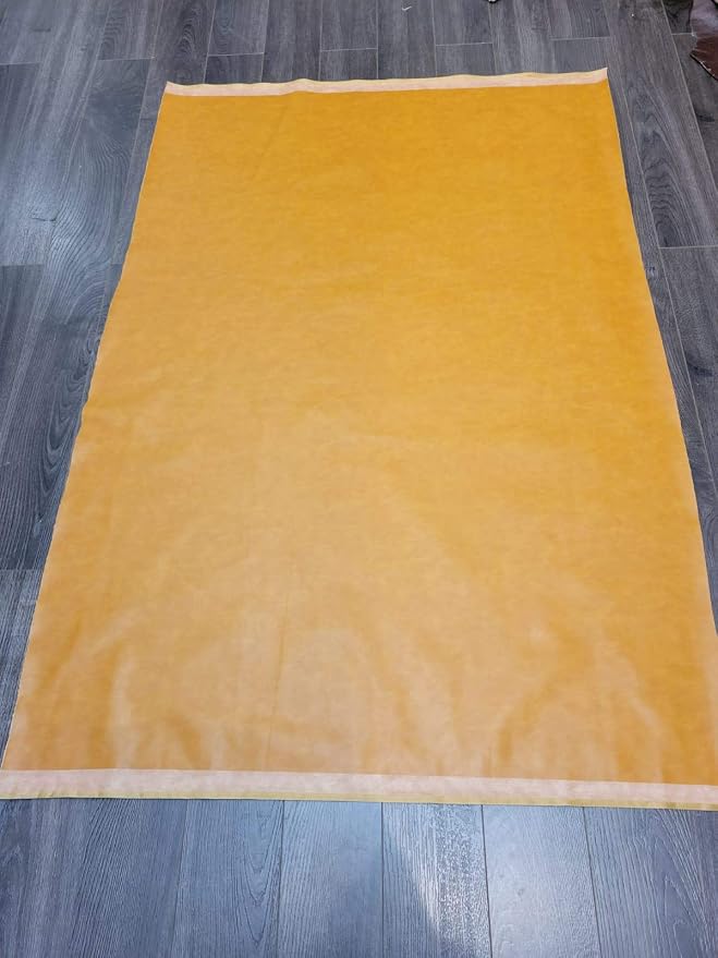 Caramel Light Tan Soft Faux Vegan PU Leather by The Yard Synthetic Pleather 0.9 - Image 8