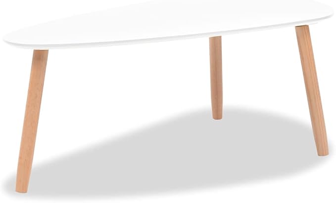Scandinavian Style Coffee Table Set, Minimalist Pine and MDF Side Tables - Image 7