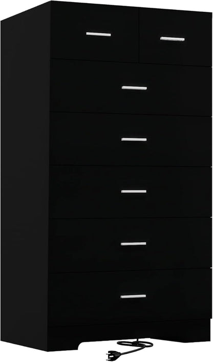 FJTJBSI 47.3" Tall Dresser for Bedroom Chests of Drawers by FJTJBSI