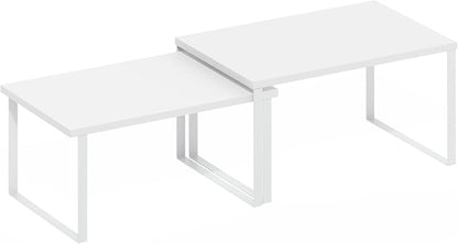 Furinno RAVEL Kitchen Countertop Organizer Set of 2, Nesting Counter Shelves - Image 5