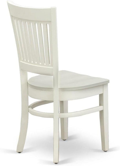 East West Furniture VAC-LWH-W Vancouver Dining Chairs - Image 6