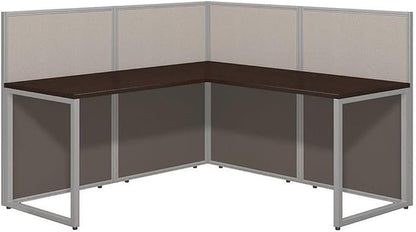 Bush Business Furniture Easy Office 60W L Shaped Cubicle Desk Workstation by BushBusinessFurniture