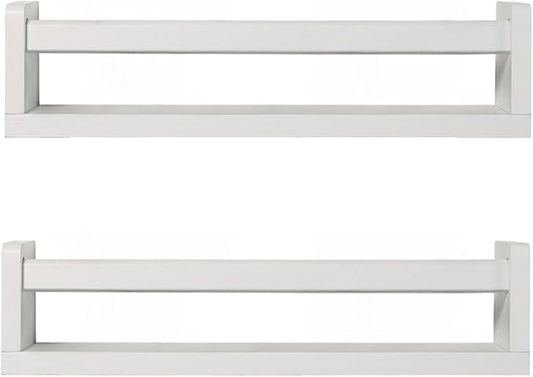 JORIKCHUO Nursery Book Shelves, Kitchen Spice Rack, or Rustic Wall Mounted by JORIKCHUO