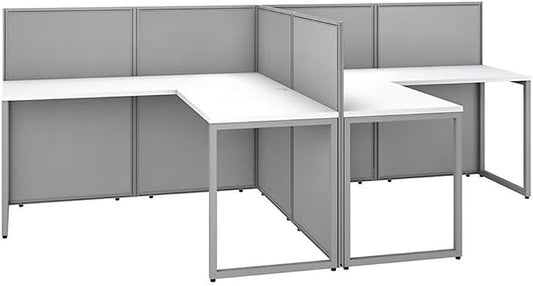 Bush Business Furniture Double Cubicle Desk by BushBusinessFurniture
