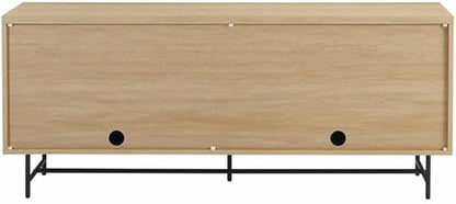 Walker Edison Reema Fluted 4-Door Kitchen Sideboard Buffet Console, 69 Inch - Image 6