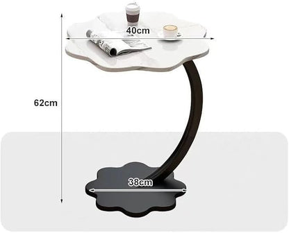 Nordic-Style Light Luxury Side Table Minimalist Bedside Storage Rack Living - Image 3