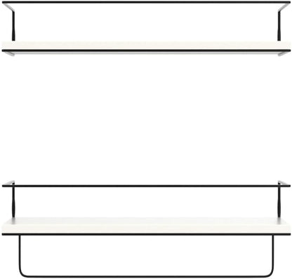 Shario White Floating Shelves - Image 5