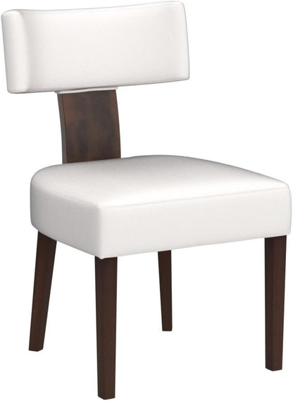 HNY Set of 4 Mid Century Modern Dining Chairs, Farmhouse Velvet Upholstered - Image 5