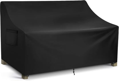 WLEAFJ Patio Sofa Cover Waterproof, 3-Seater Outdoor Sofa Cover, Heavy Duty by WLEAFJ