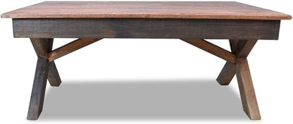 Eco Friendly Sustainable Handmade Reclaimed Wood Coffee Table - Image 3