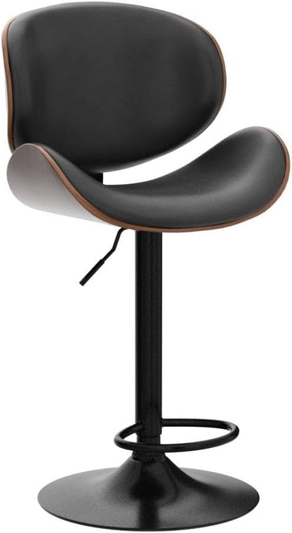 civama Bar Stools Set of 2 for Kitchen Counter, Adjustable Bar Height Chairs - Image 4