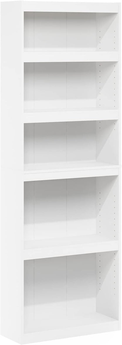 Furinno JAYA Book Shelf, 5-Tier Bookshelf, Enhanced Home Bookcase - Image 5