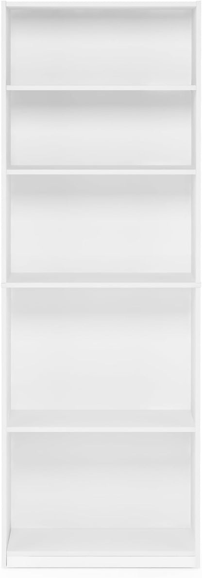 Furinno Jaya Book Shelf, 5-Tier Bookshelf, Bookcase - Image 9