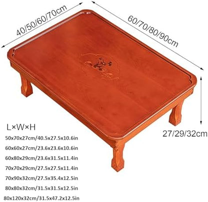 Korean Square Folding Coffee Table - Image 2