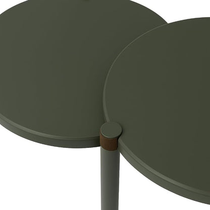 Leick Home Redonda Bay Side Tables 2 Pack, Urbane Bronze, Small Table 21.6 in H - Image 5