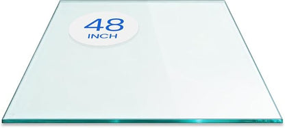 Dulles Glass 48 inch Square Glass Table Top by DullesGlass