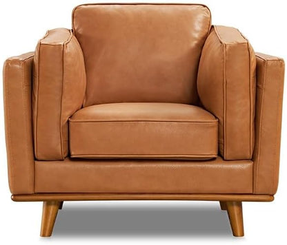 Valencia Artisan Full Leather Accent Chair 41.5” | Pure Full Italian Nappa by ValenciaTheaterSeatingFurniture