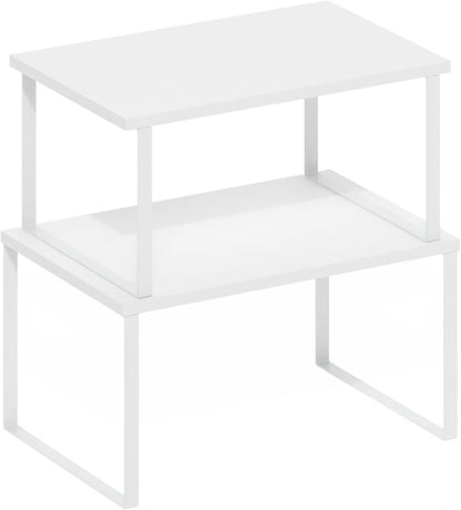 Furinno RAVEL Kitchen Countertop Organizer Set of 2, Nesting Counter Shelves - Image 7