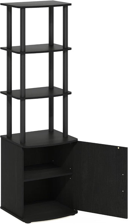Furinno Turn-N-Tube Tall TV Entertainment Side Table Display Rack - Image 4