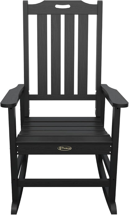 THOEOE Oversized Rocking Chair, Outdoor Rocking Chair - Image 8