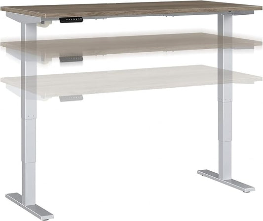 Bush Business Furniture 60-inch Electric Height Adjustable Standing Desk by BushBusinessFurniture