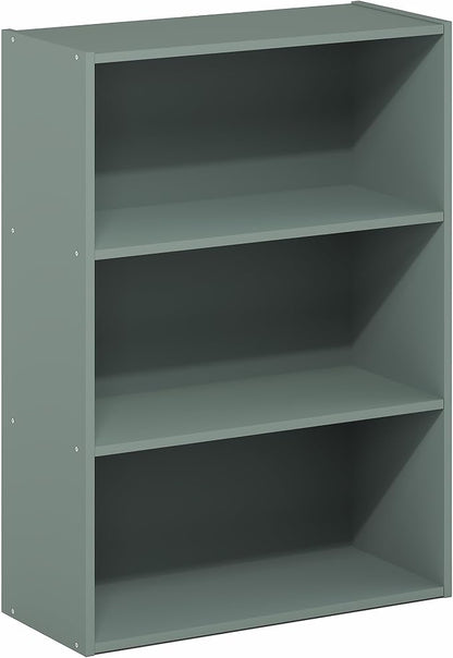 Furinno PASIR Book Shelf, 3-Tier Bookshelf, Storage Shelves Bookcase, 9.7 x - Image 6