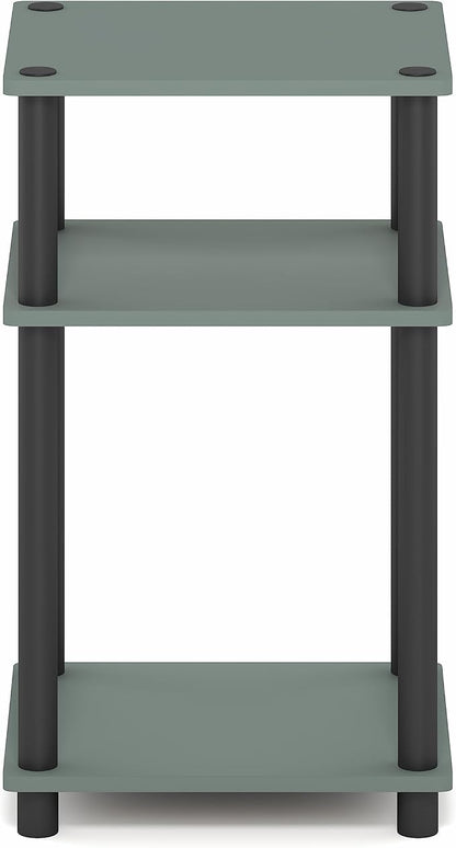 Furinno JUST Side Table, 3-Tier End Table, Open Shelves Night Stand, Bedside - Image 9