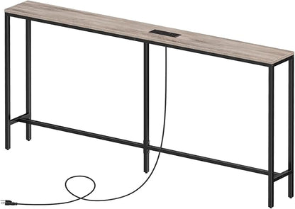 MAHANCRIS 63" Skinny Console Table by MAHANCRIS