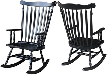 International Concepts Williamsburg Rocker Antique Black - Image 5