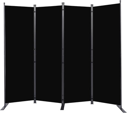 Room Divider 6FT Portable Room Dividers and Folding Privacy Screens, 4 Panel by HOMSCREENER