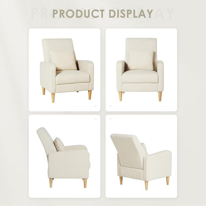 COLAMY Mid-Century Modern Upholstered Accent Chair - Image 10