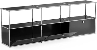 Modern Storage Cabinet Versatile Free-Standing Organizer - Image 5