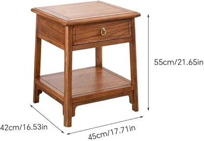 Sofas Wooden Sofa Side Table Chinese Sofa Side Cabinet Small Coffee Table - Image 3