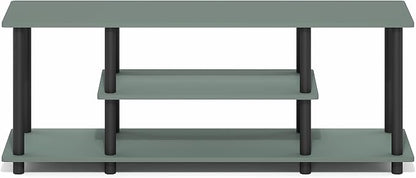Furinno Turn-N-Tube TV Stand, 3-Tier Open Frame Rectangular Entertainment Center - Image 6