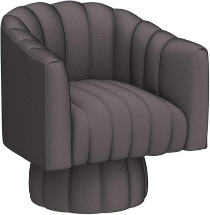 Dewhut Swivel Accent Chair, 360° Swivel Barrel Chair - Image 5