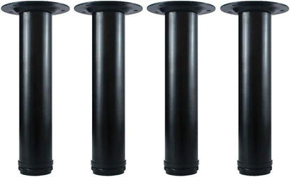 QLLY 10 Inch Adjustable Metal Coffee Table Legs, Heavy Duty Round Furniture Legs by QLLY