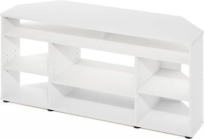 Furinno BESI TV Stand, No Tools Assembly Industrial Style Entertainment Center - Image 6