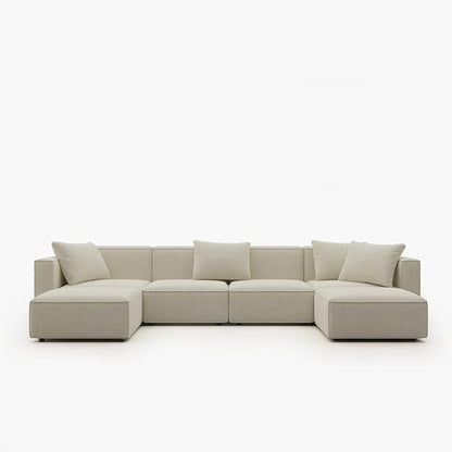 Acanva Luxury Modular Sectional Living Room Sofa Set, Modern Minimalist Style - Image 7