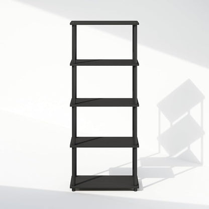 Furinno Turn-N-Tube Book Shelf, 5-Tier Bookshelf, Bookcase - Image 6