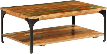 Solid Reclaimed Wood Coffee Table by LoibinfenFurniture