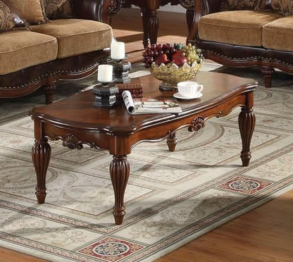 Brand 4-Piece Formal Living Room Set: Luxury Sofa, Single Chair and Coffee Table - Image 8