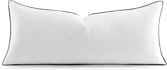 MIULEE Goose Feather Down 14x36 Pillow Insert by MIULEE