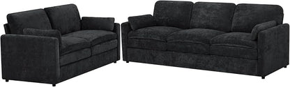 Chenille Upholstered Sofa Set - Image 8