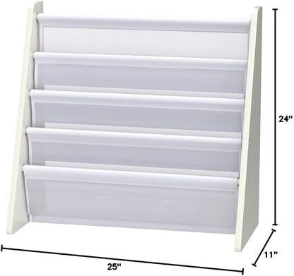 Humble Crew Kids Bookshelf, 4-Tier Front-Facing Book Display Organizer - Image 3