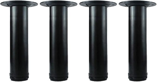 QLLY 8 Inch Adjustable Metal Coffee Table Legs, Heavy Duty Round Furniture Legs by QLLY