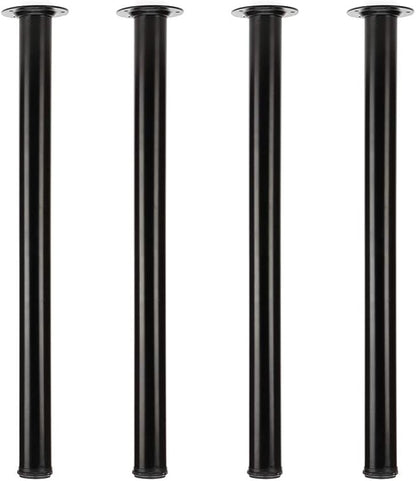 QLLY 27.5 inch/ 70cm Adjustable Metal Desk Legs, Heavy Duty Furniture Table Legs by QLLY