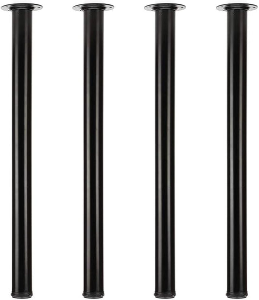 QLLY 27.5 inch/ 70cm Adjustable Metal Desk Legs, Heavy Duty Furniture Table Legs by QLLY
