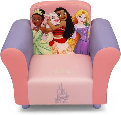 Delta Children Upholstered Chair, Disney Princess - Image 5